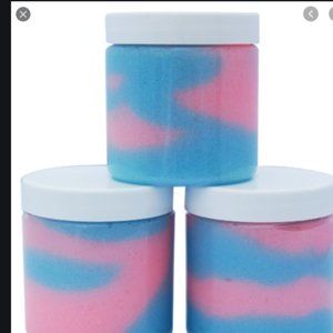 Body scrub cotton candy